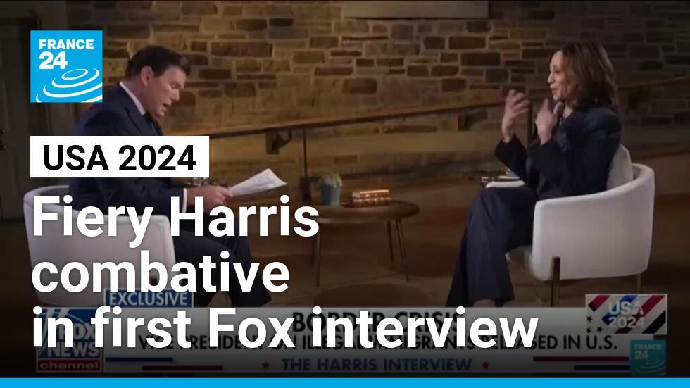 'Fresh and new ideas' Harris makes case in combative Fox interview